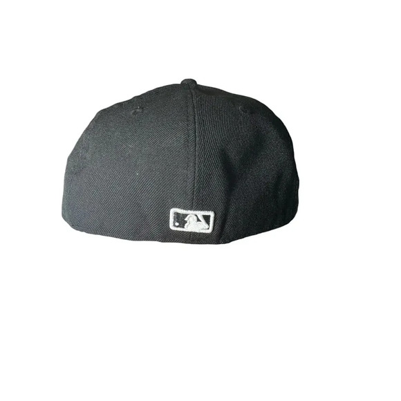 New Era Boston Red Sox Cap Black Sz 7 (55.8cm) - Picture 3 of 9